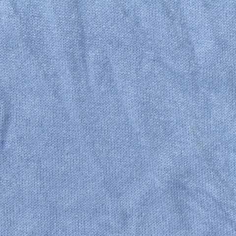 Viscose Polyester Blend Jersey Knit Fabric, 180 gsm, 165 cm — Blue