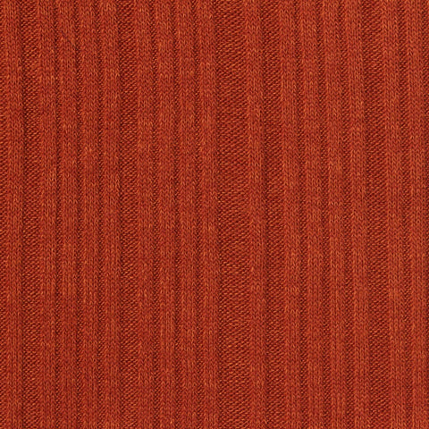 Polyester Viscose Stretch Rib Knit Fabric, 260 gsm, 140 cm — Orange