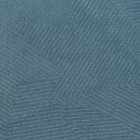 Blue Geometric-Chevron Jacquard, Polyester