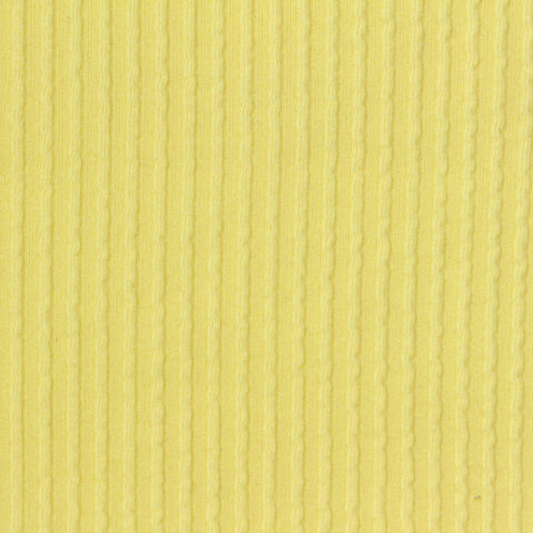 Polyester Stretch Jersey Knit Fabric, 260 gsm, 160 cm — Yellow