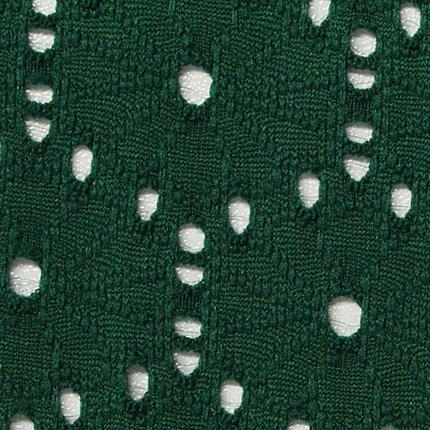 Dark Green Openwork Jacquard, Polyester