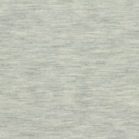 Heather Grey Marl Jersey Knit, Poly-Viscose, 220 gsm