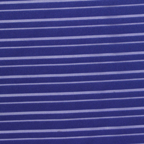 Purple Horizontal-Stripe Knit, Polyester, 170 gsm