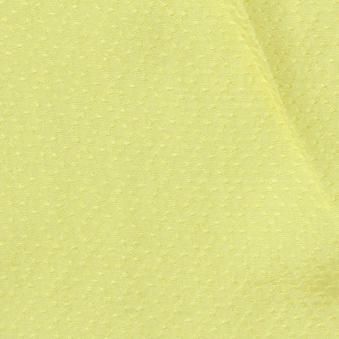 Yellow Dot Jacquard, Viscose-Poly