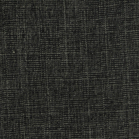 Dark Grey Check Jacquard, Poly-Viscose, 240 gsm