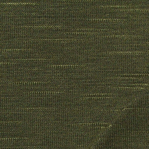 Dark Green Marl Jersey Knit, Viscose, 230 gsm