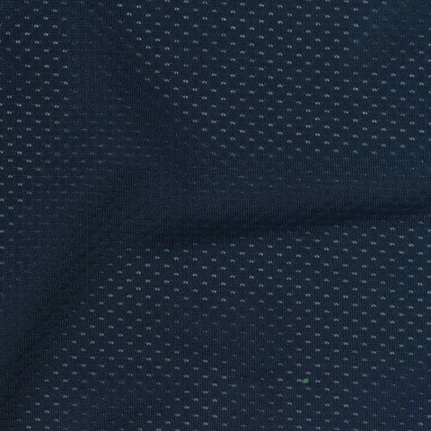 Polyester Stretch Knit Fabric, 170 gsm, 160 cm — Navy