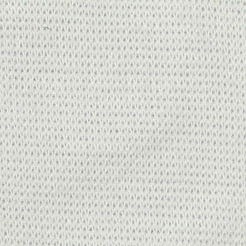 Polyester Viscose Stretch Interlock Knit Fabric, 310 gsm, 160 cm — White