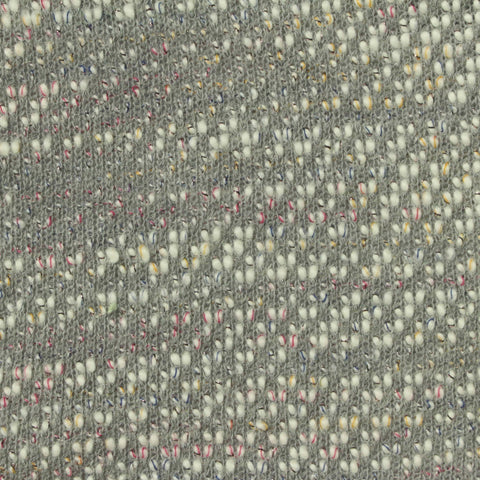 Grey Marl Chunky Knit, Cotton-Poly, 250 gsm