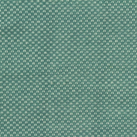Cream Dots French Terry, Cotton-Poly