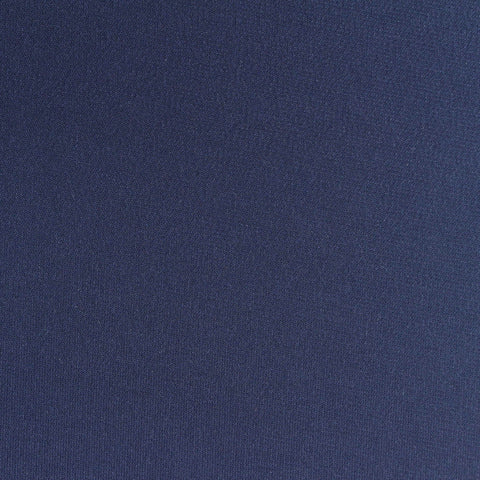 Polyester Stretch Linen-Look Fabric, 200 gsm, 155 cm — Navy, ref EF-269007