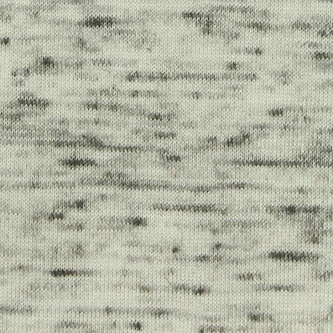 Heathered Grey Marl Jersey Knit, Poly-Cotton, 160 gsm