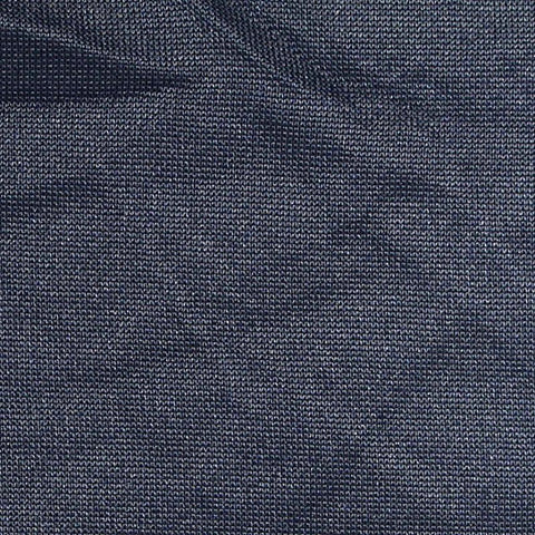 Dark Blue Marl Scuba Knit
