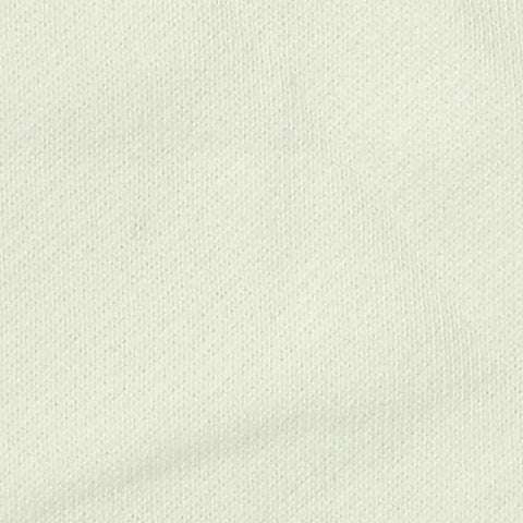 Cotton Polyester French Terry Fabric, 320 gsm, 185 cm — White