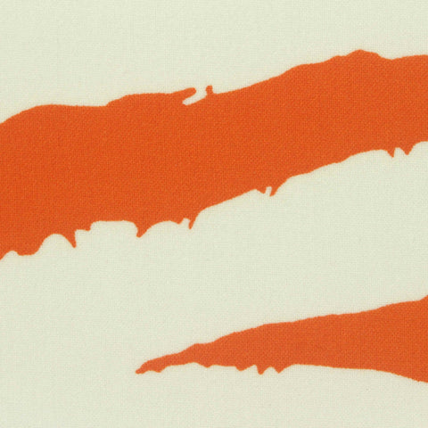 Orange Tiger Woven, Poly-Viscose