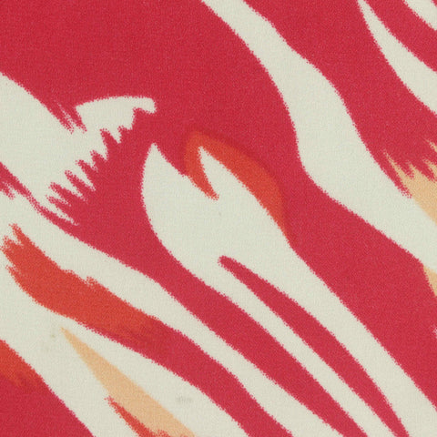 Red Tiger Linen-Look, Polyester