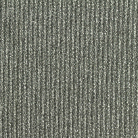 Grey Marl Rib Knit, Polyester, 360 gsm