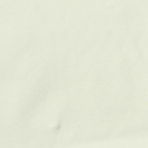 Cotton Stretch Rib Knit Fabric, 320 gsm, 160 cm — White