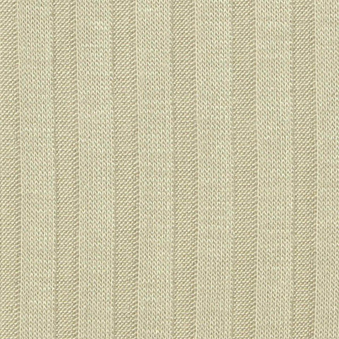 Light Beige Ribbed Rib Knit, Viscose