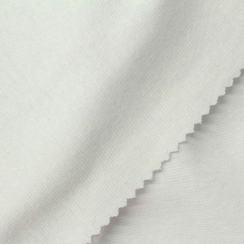 Polyester Stretch Rib Knit Fabric, 210 gsm, 160 cm — White