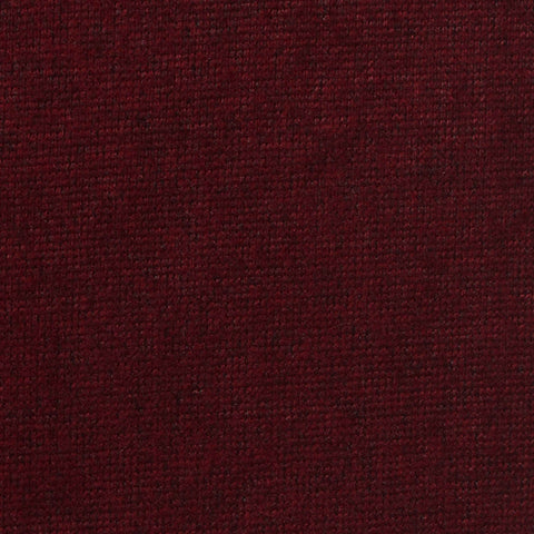 Dark Red Marl Chunky Knit, Polyester, 180 gsm