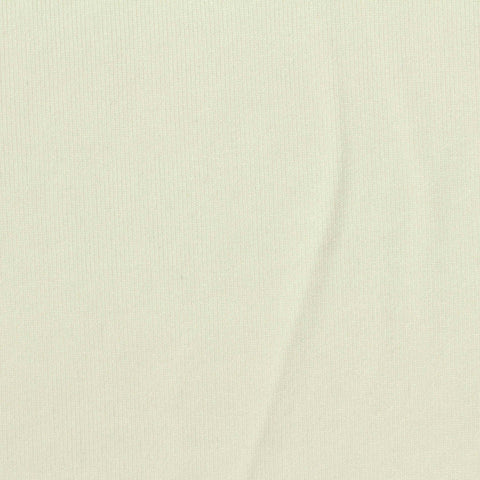 Polyester Stretch Rib Knit Fabric, 230 gsm, 160 cm — Beige
