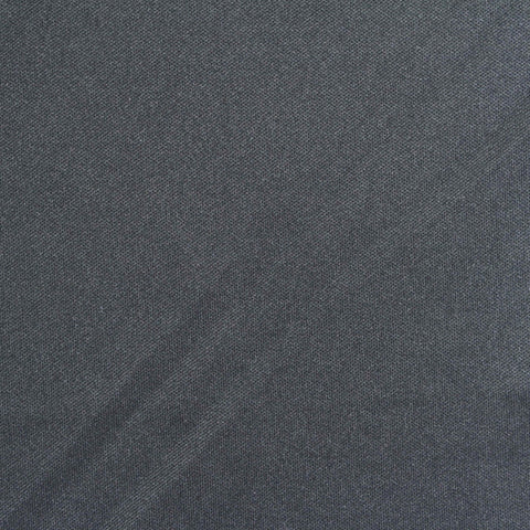 Dark Grey Marl Interlock Knit, Polyester, 130 gsm
