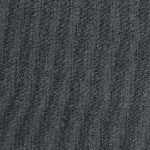 Brushed 100% Cotton French Terry Fabric, 223 gsm, 160 cm — Grey