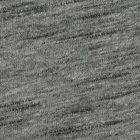 Grey Heathered-Marl Jersey Knit, Poly-Viscose, 170 gsm