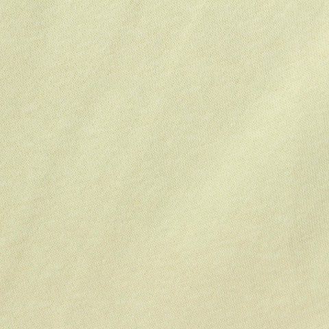 Brushed Cotton Polyester French Terry Fabric, 277 gsm, 167 cm — Yellow