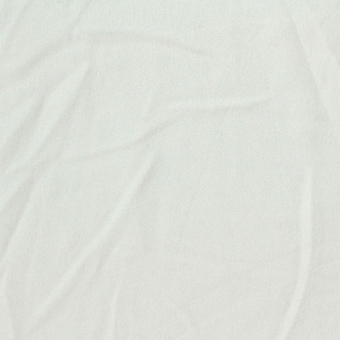 100% Polyester Jersey Knit Fabric, 175 gsm, 187 cm — White