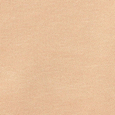 Brushed 100% Cotton French Terry Fabric, 208 gsm, 140 cm — Beige