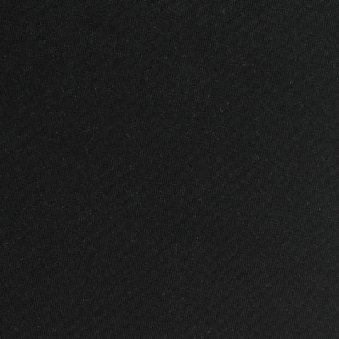 Tencel Lyocell Stretch Jersey Knit Fabric, 180 gsm, 180 cm — Black