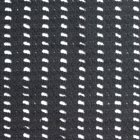 100% Cotton Knit Fabric, 300 gsm, 160 cm — Black