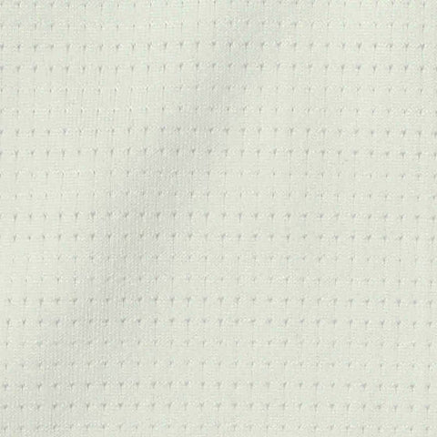 Jacquard Polyester Stretch Mesh Fabric, 130 gsm, 155 cm — White