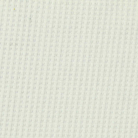 Polyester Stretch Waffle Knit Fabric, 90 gsm, 150 cm — White