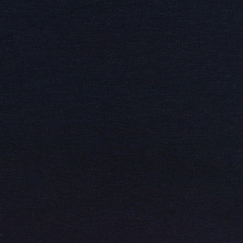 Cotton Polyester Stretch Scuba Knit Fabric, 330 gsm, 160 cm β Navy, ref EF-269926