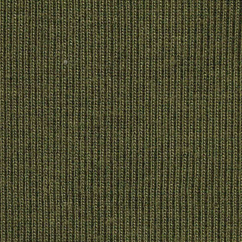 Polyester Stretch Rib Knit Fabric, 361 gsm, 137 cm — Green