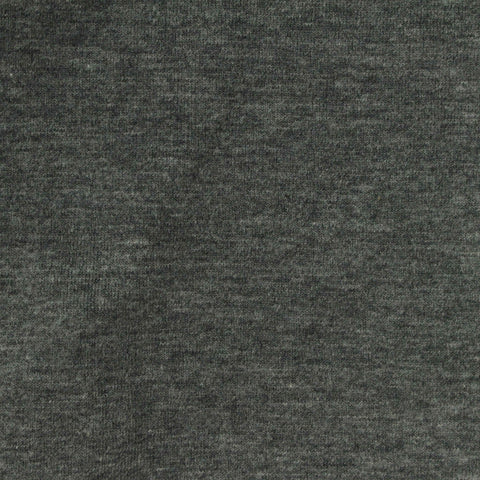 Dark Grey Marl Jersey Knit, Poly-Cotton