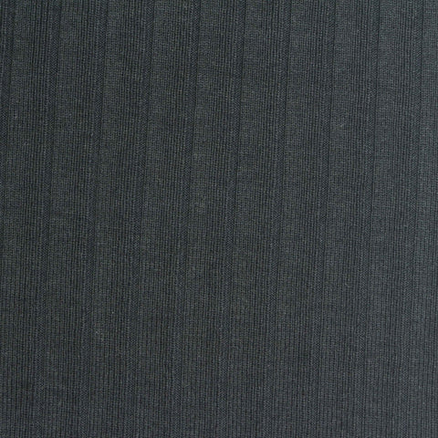 Cotton Viscose Rib Knit Fabric, 280 gsm, 190 cm — Grey