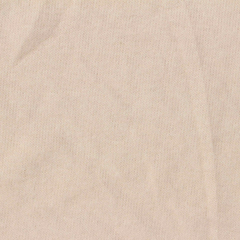 Brushed Polyester Viscose Stretch Chunky Knit Fabric, 190 gsm, 151 cm — Beige