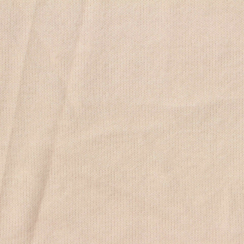 Brushed Polyester Viscose Stretch Chunky Knit Fabric, 180 gsm, 163 cm — Beige