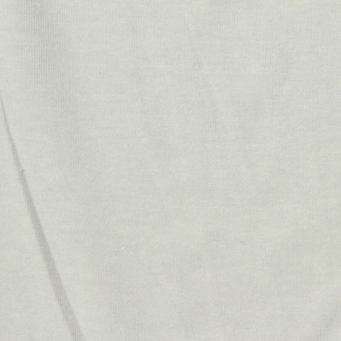 Polyester Cotton Stretch Jersey Knit Fabric, 180 gsm, 160 cm — White