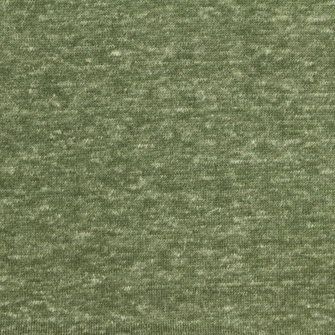 Green Marl Jersey Knit, 165 gsm