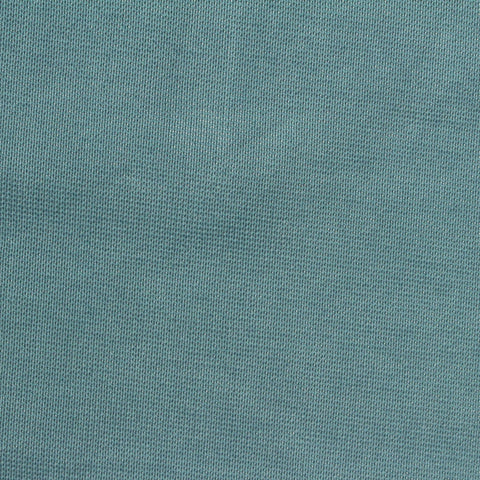 Cotton Polyester Stretch Rib Knit Fabric, 405 gsm, 162 cm — Blue
