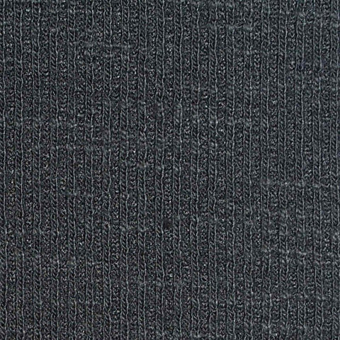 Slub Polyester Cotton Stretch Jersey Knit Fabric, 222 gsm, 183 cm — Grey