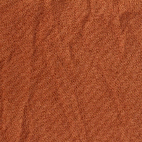 Orange Marl Chunky Knit, Poly-Viscose, 186 gsm