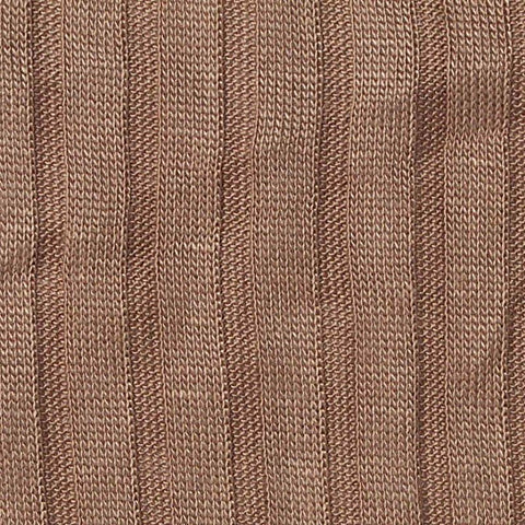 100% Viscose Rib Knit Fabric, 145 gsm, 140 cm — Brown