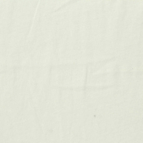 Cotton Modal Jersey Knit Fabric, 125 gsm, 170 cm — White