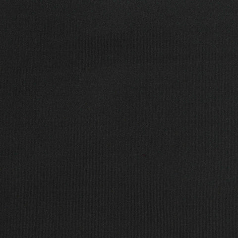 100% Polyester Jersey Knit Fabric, 175 gsm, 156 cm — Black